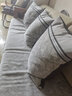 恒源祥纯棉抱枕芯纯色靠枕芯沙发靠垫内胆40 45 50 55 60婚庆靠枕芯腰枕 白色(一对) 65cm*65cm 含枕芯 实拍图