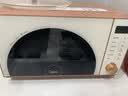 美的（Midea）【重磅新品】2026新款小滋味微烤炸炖一体机家用变频微波炉烤箱空气炸锅不锈钢内胆23L复古F23G4 实拍图