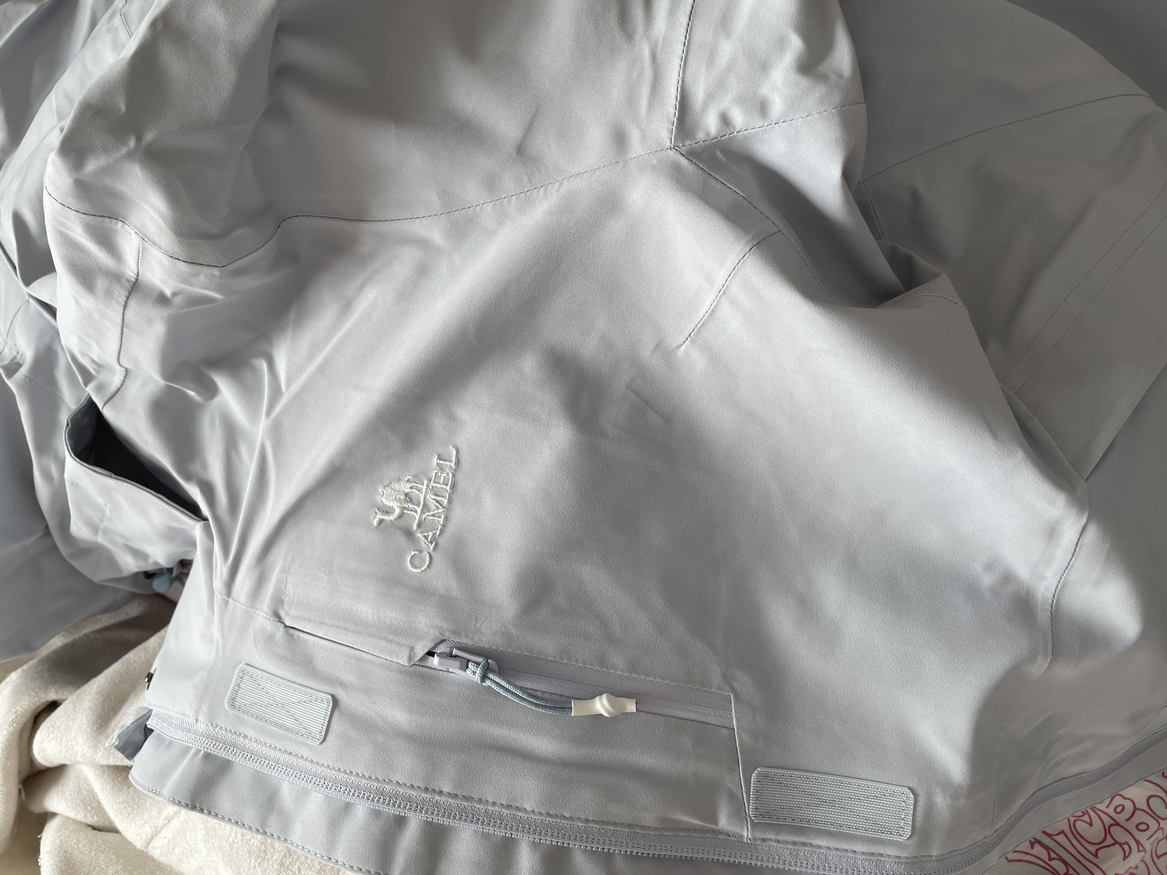 骆驼（CAMEL）CamelTex户外御寒冲锋衣男女同款防油污外套三合一登山服  XL 实拍图