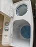 海尔（Haier）半自动双桶双缸波轮洗衣机 12KG大容量  强力去污洗大件 以旧换新 京东自营 XPB120-81D2 实拍图