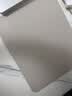 得力（deli）PU鼠标垫锁边小号双料鼠标垫28*22cm加长办公游戏电竞电脑桌垫皮革触感天然橡木防水耐磨 灰色 实拍图