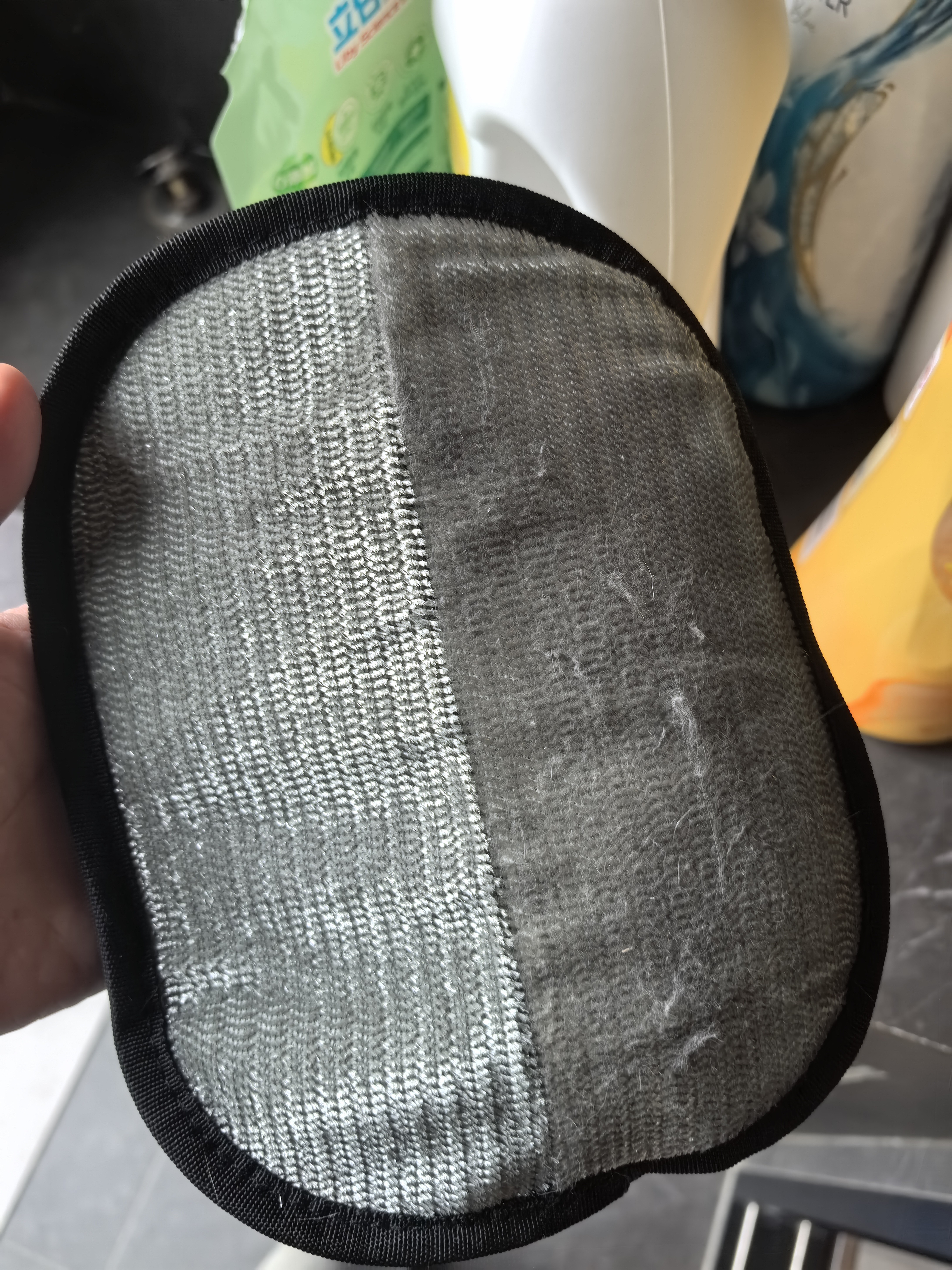 憨憨乐园狗毛猫毛清理器刷毛器去除猫毛神器粘毛器猫咪吸毛静电除毛手套 实拍图
