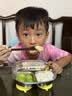 COOKSS儿童餐盘宝宝吸盘式304不锈钢辅食盘学生饭盒餐具三格托盘 实拍图