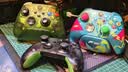 微软（Microsoft）XBOX 无线控制器 游戏手柄25周年限定手柄+底座套装 实拍图