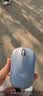 罗技（Logitech）M221 轻音鼠标 无线鼠标 办公鼠标 对称鼠标 带无线微型接收器 雾霭蓝 实拍图