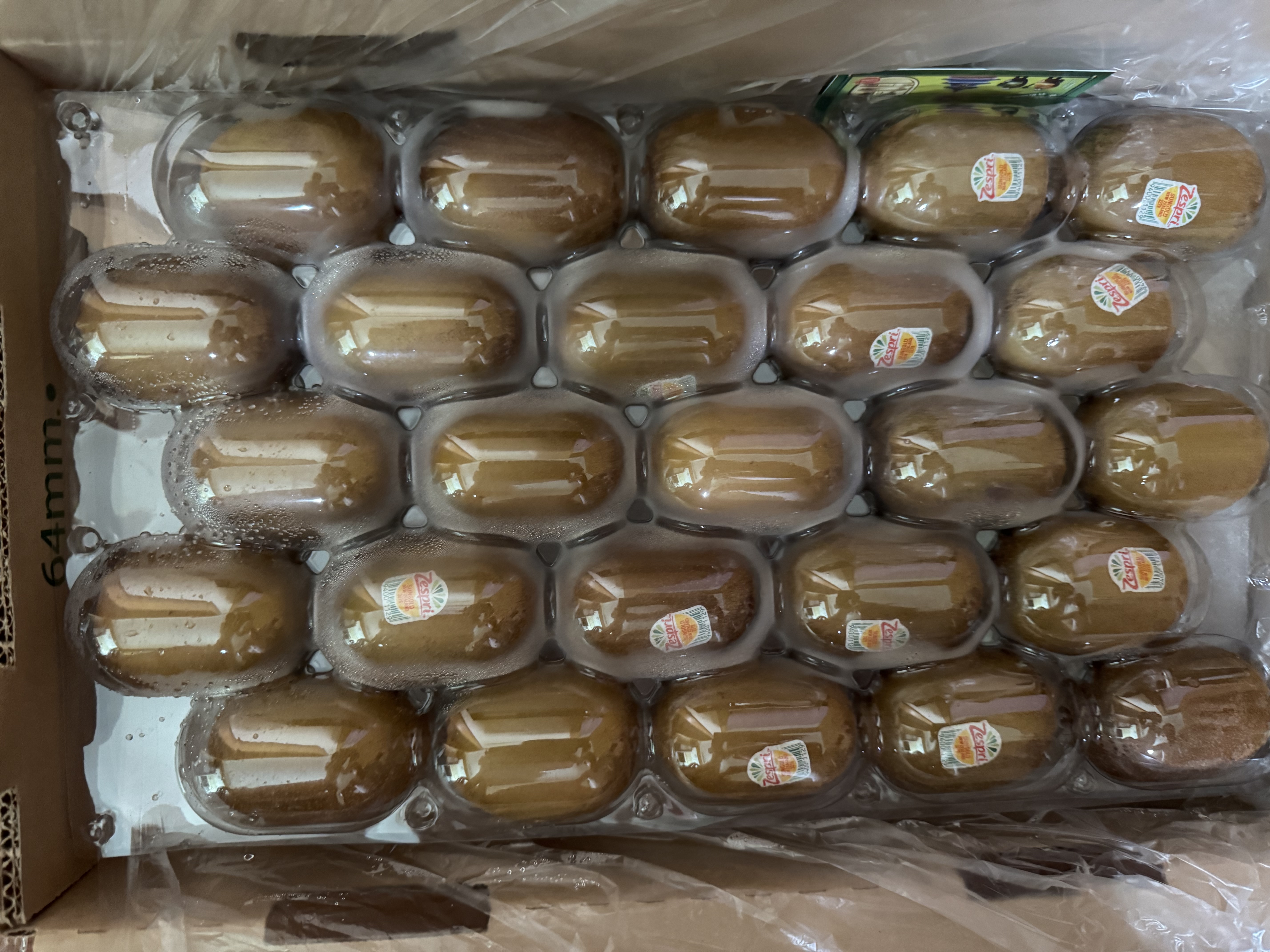 佳沛（zespri）金奇异果25-27粒原箱特大果124-146g猕猴桃水果礼盒 实拍图