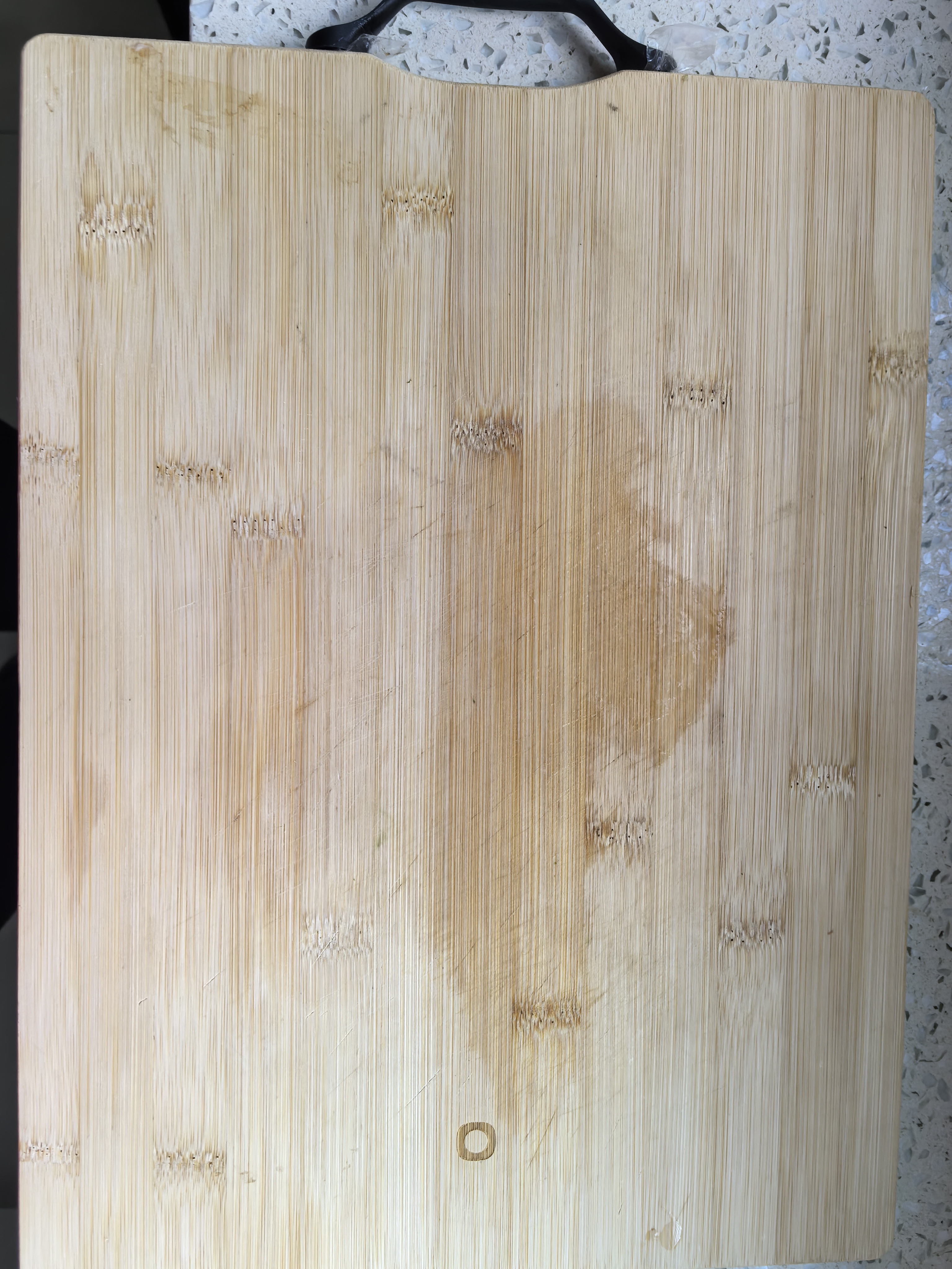 京东京造 菜板 砧案板切菜家用双面厨房竹板【天然楠竹】38*28*1.7cm 实拍图