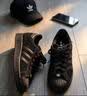 adidas NIZZA PLATFORM厚底增高运动帆布鞋女阿迪达斯三叶草 白   39 实拍图