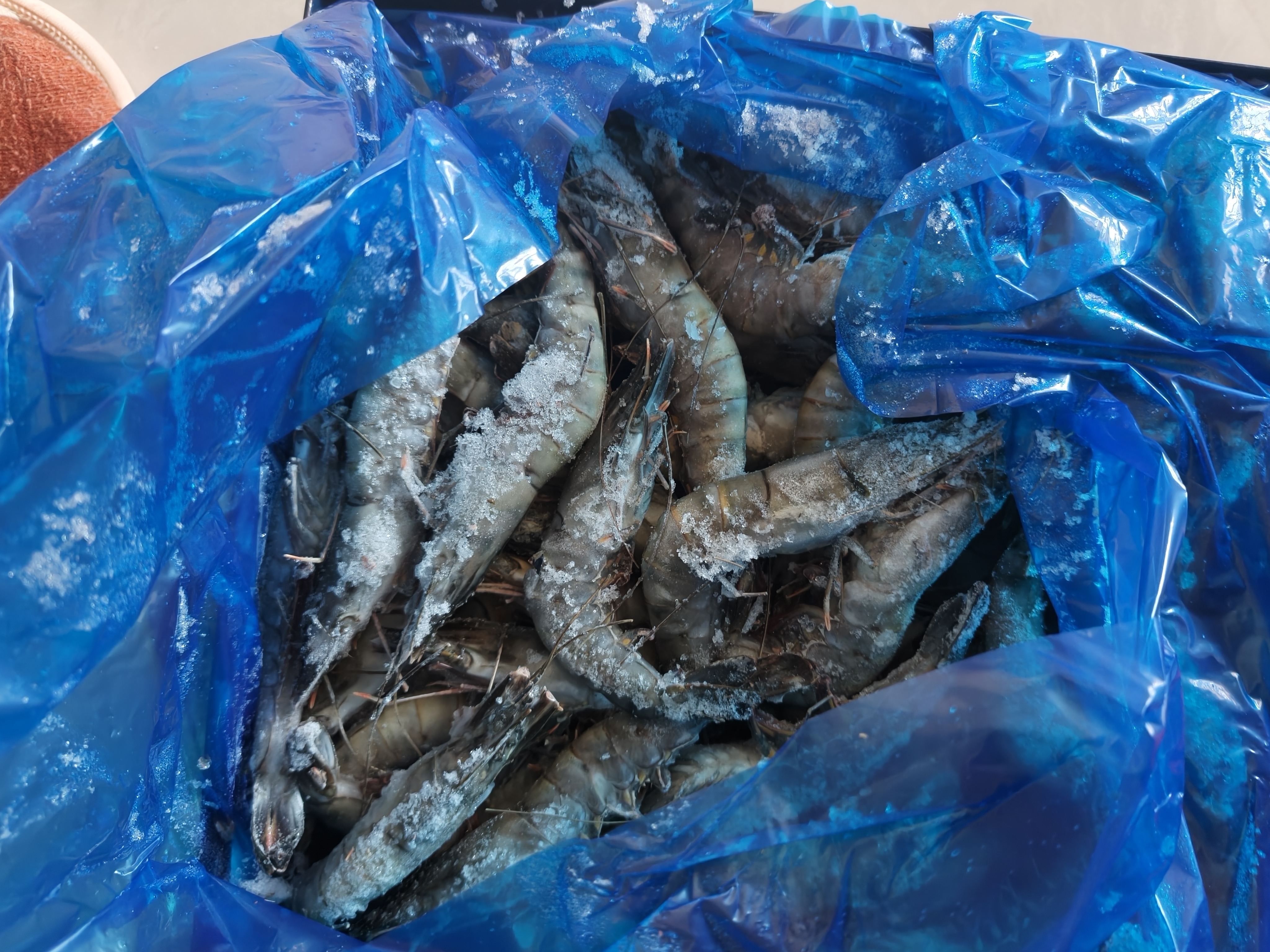 Member's Mark 泰国进口 生冷冻黑虎虾 2kg (约31-40只/每千克) 2kg(净重) 实拍图