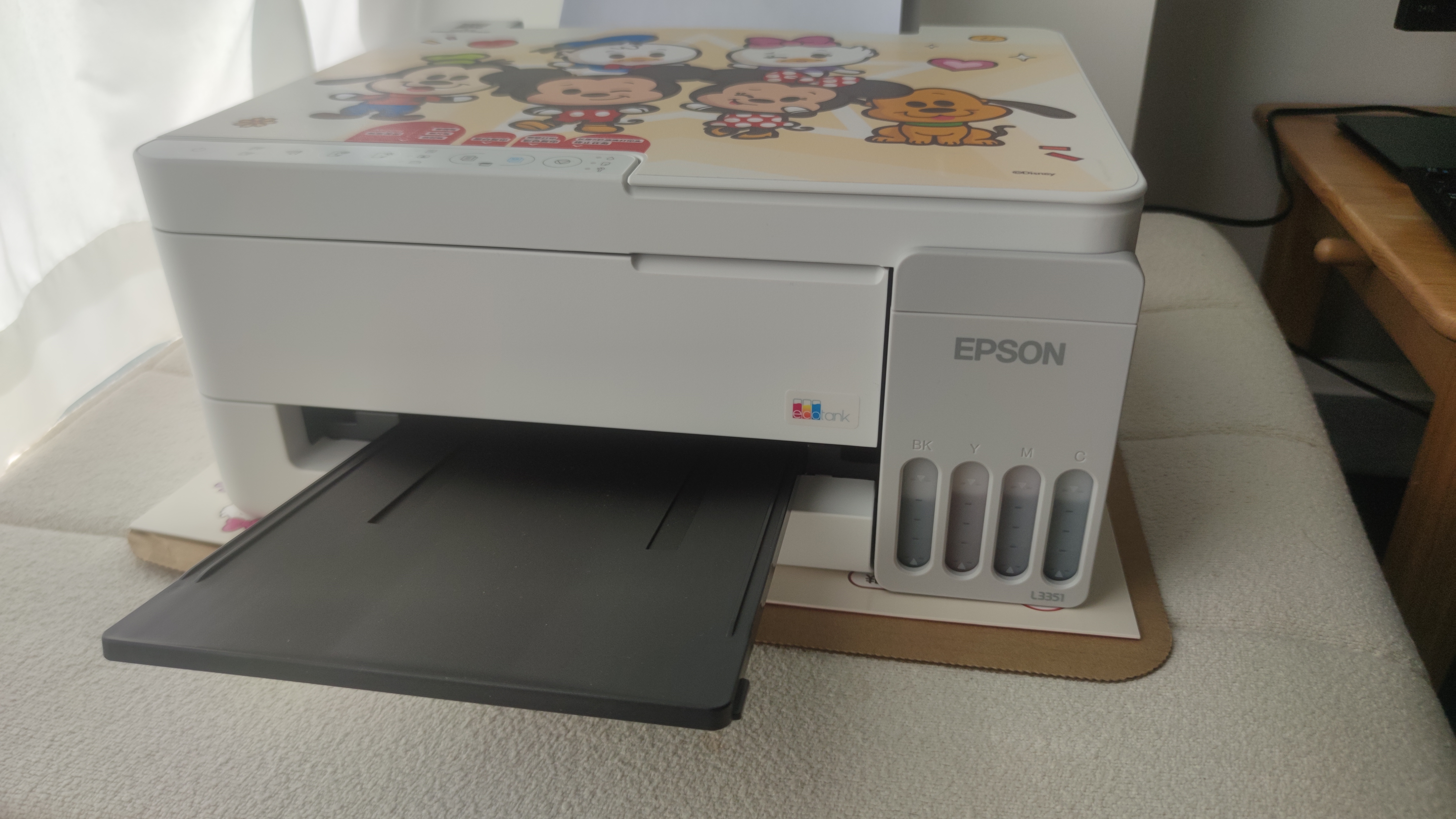 爱普生（EPSON）【6代新品】L3351墨仓式彩色打印机 微信打印/无线连接 家用AI学习打印机（打印、复印、扫描） 实拍图