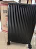 乌尼莫克（Uniamog）全铝镁合金行李箱登机箱小型旅行箱男出差拉杆箱女密码箱子大容量 曜岩黑（豪华款 阳极氧化工艺） 24英寸 /需托运 第六代铝镁合金 实拍图
