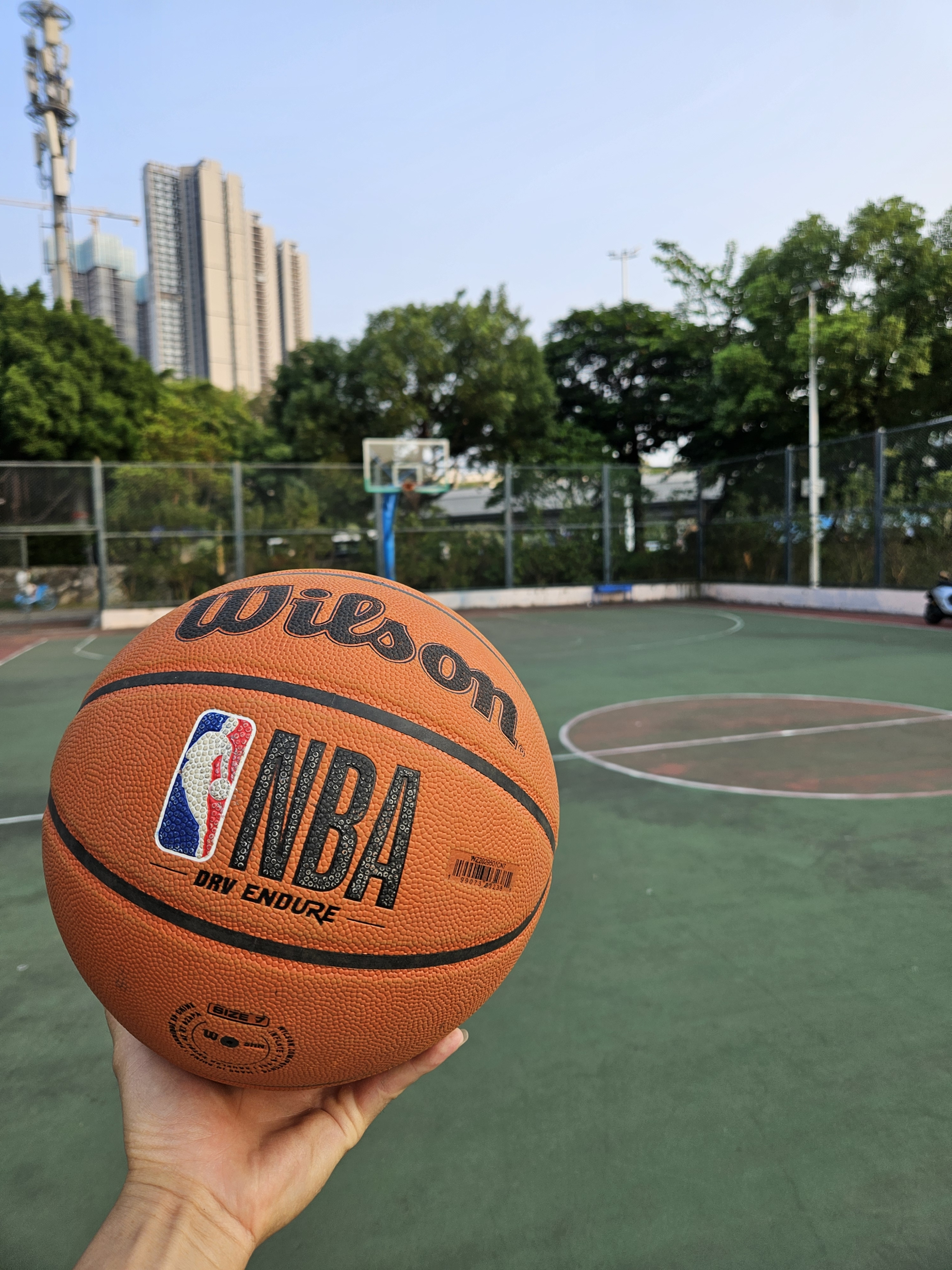 Wilson威尔胜NBA DRV ENDURE系列彩标NBA比赛篮球成人7号球 实拍图