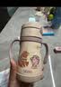 膳魔师（THERMOS）儿童吸管保温保冷水杯超轻316L不锈钢把手学生幼儿园婴儿上学TCKC 实拍图