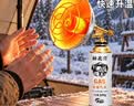 赫北营户外迷你取暖炉小太阳露营取暖器便携垂钓帐篷野外车载暖火炉 【卡式接口】迷你取暖器（便携/速热） 暖意随行 实拍图