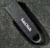 Sandisk闪迪128GB USB3.2 U盘 CZ550黑色 读速100MB/s 安全加密 数据恢复 学习办公电脑车载 高速大容量优盘 实拍图