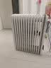 美的（Midea）【AI语音】油汀取暖器家用电热电暖器 婴儿防烫电暖气智能遥控 节能全屋速热加湿烤火炉 HYR22XGR 实拍图