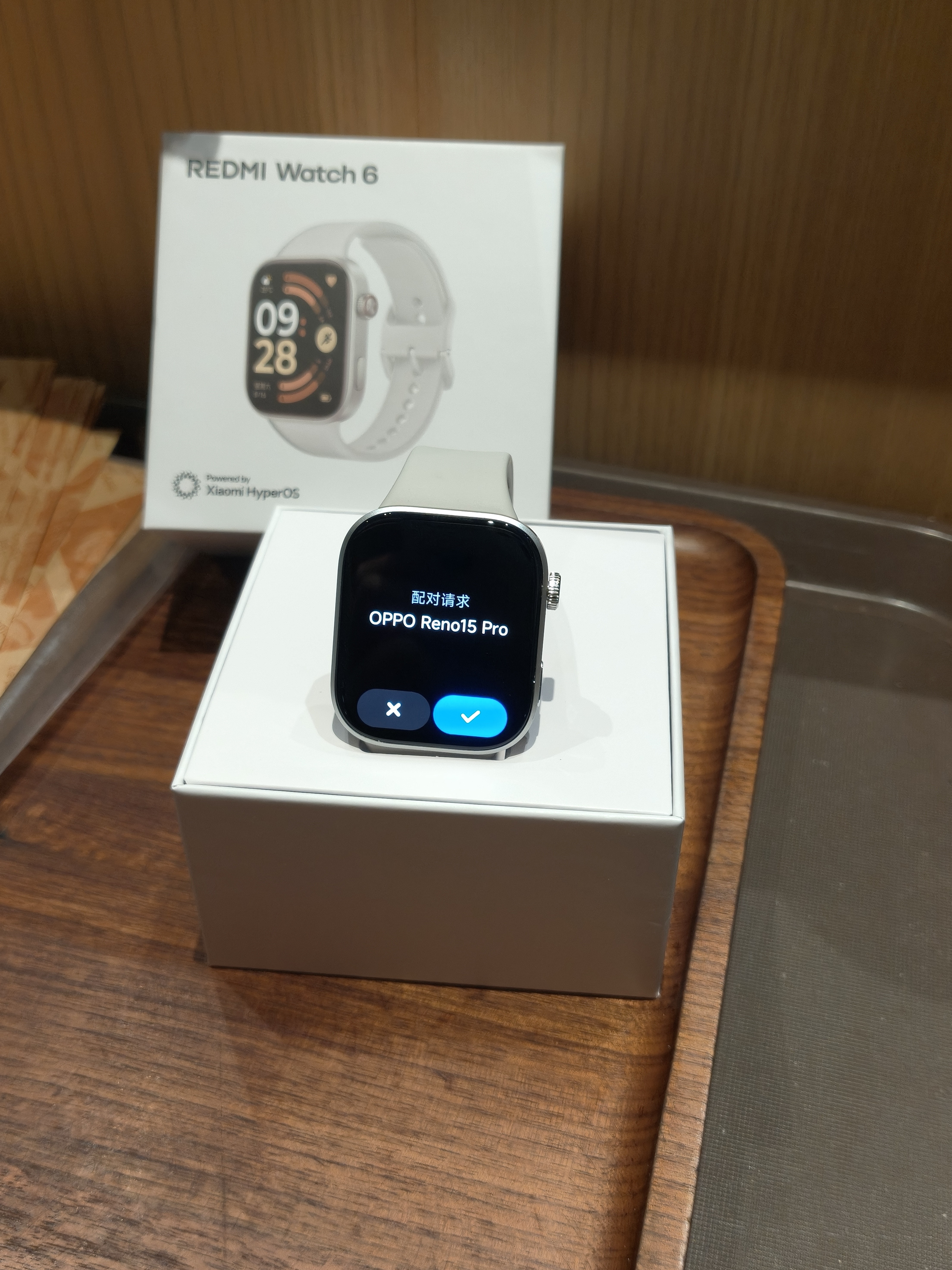 小米（MI）REDMI Watch 6皎月银 国家补贴 澎湃OS 3 心率血氧监测 红米手表6 初高中生 运动 实拍图