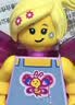 乐高（LEGO）蝴蝶女孩发光钥匙扣 男孩女孩 玩具 生日礼物 实拍图