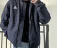 adidas双11主推户外休闲保暖飞行员棉服夹克外套男装秋冬阿迪达斯   黑色   L 实拍图
