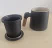 京东京造茶杯便携式黑陶茶泡茶壶茶杯功夫茶具办公杯随身茶壶容量400ml 实拍图