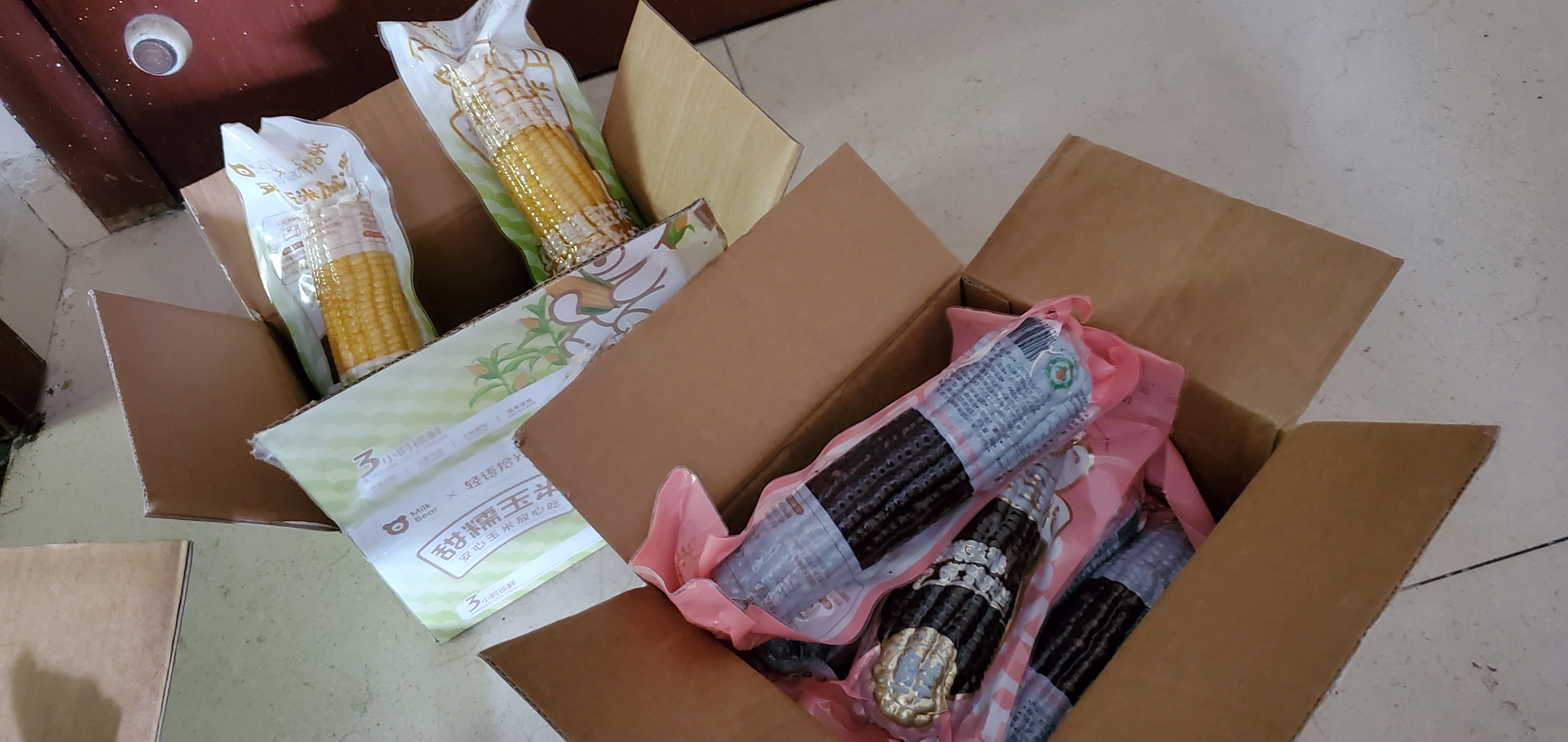 金沃瑞丰白糯玉米3.5斤220g*8根软糯甜粘低脂杂粮早餐【真有机假一赔万】 实拍图