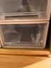 抽屉式收纳箱家用衣柜衣物收纳盒衣服储物箱塑料透明内衣收纳柜子 33L加长款【3518】深53*宽35*高18CM 加厚出口款/米灰透明【一个装】 1个 实拍图