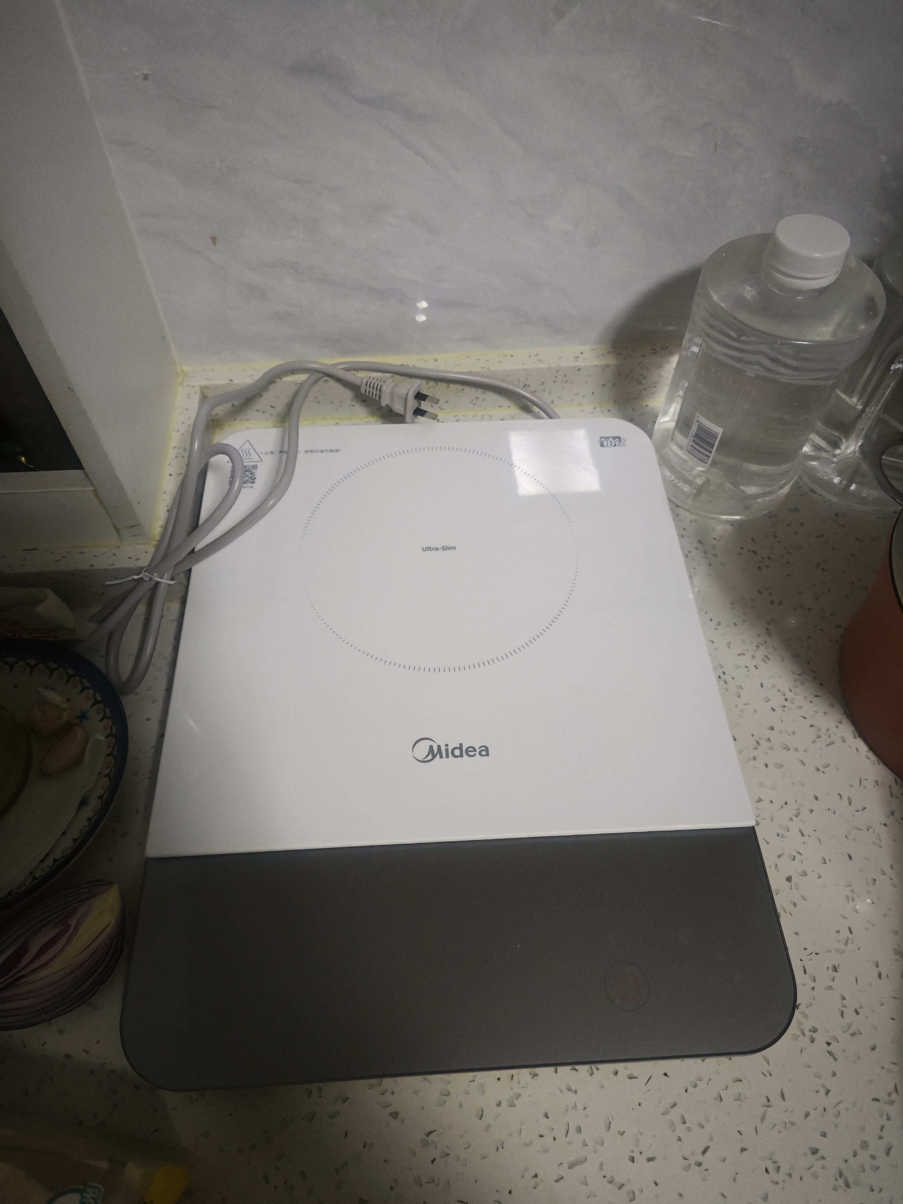 美的（Midea）家用电磁炉电陶炉电池炉2200W大功率猛火新型电磁灶一体面板爆炒炒菜超薄火锅炉2026新品MC-E22A02 实拍图
