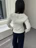 lululemon丨Scuba 女士拉链连帽衫*拉绒 杂色核心超浅灰(LW3KAMS) S /6 实拍图