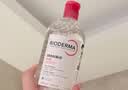 贝德玛（BIODERMA）【11.11现货】粉水敏感肌洗卸温和卸妆水500ml 实拍图