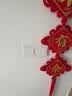 公牛（BULL）g57米绒白超薄蝶翼大师带开关插座面板全屋套装修斜五孔官方旗舰 三开双控 实拍图