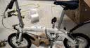 大行（DAHON） 412折叠自行车14英寸单速超轻迷你铝合金学生成人单车BYA412 白色 实拍图