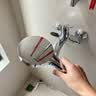 汉斯格雅（Hansgrohe）境雨130系列淋浴花洒套装 境雨镀铬手持+浴缸龙头71242 实拍图