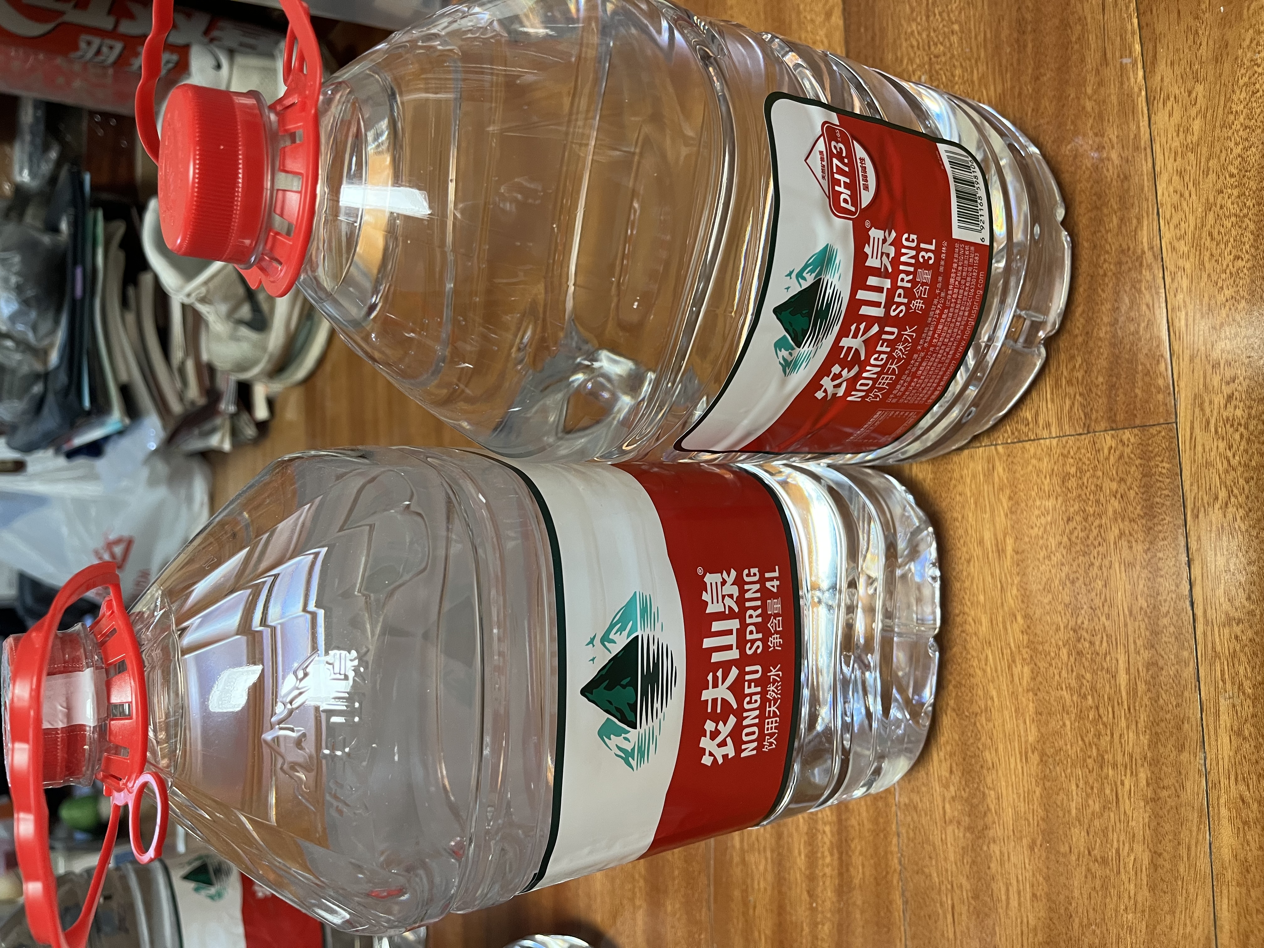 农夫山泉  饮用水 饮用天然水3L*6桶 整箱 桶装水 实拍图