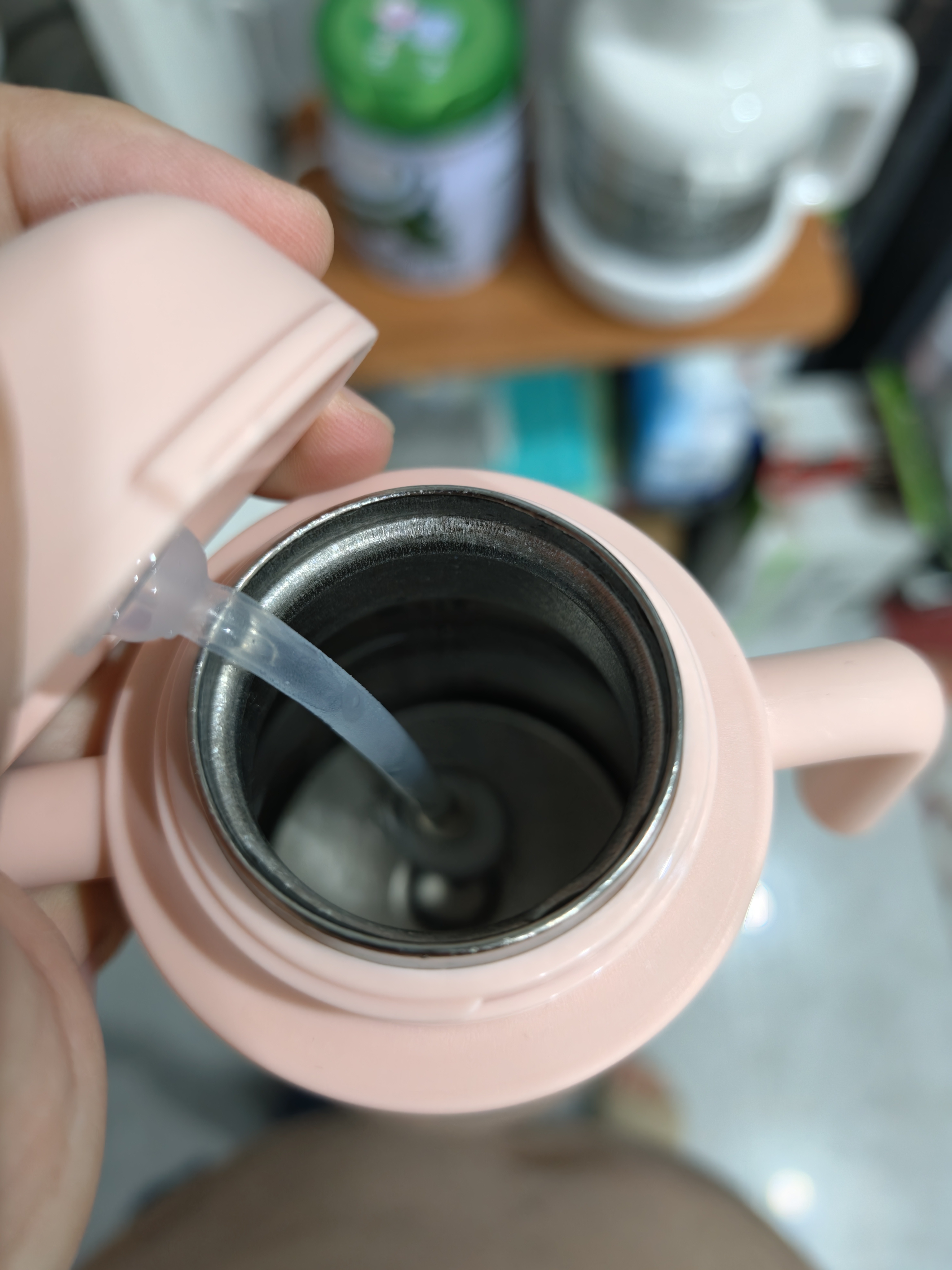 babycare钛保温杯保鲜抑菌小月龄宝宝学饮水杯喝奶喝果汁阿尔法钛300ml 实拍图