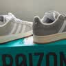 adidas 面包鞋 GRAND COURT BASE 00s休闲板鞋平底鞋男女阿迪达斯 浅灰/白色/树脂黄   42 实拍图