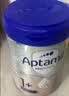 爱他美（Aptamil）德国白金版HMO 幼儿配方奶粉1+段(1岁以上)800g 6罐箱装 德爱白金 实拍图