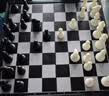 友邦（UB） 国际象棋磁性折叠便携成人儿童学生教学露营用棋4812B-C(大号) 实拍图