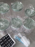 欣美雅 食品玻璃密封罐茶叶罐大容量杂粮收纳盒坚果罐子储物罐零食收纳罐玻璃瓶带盖 莫兰迪绿储物罐大号*2+中号*4+杯刷+标签 实拍图