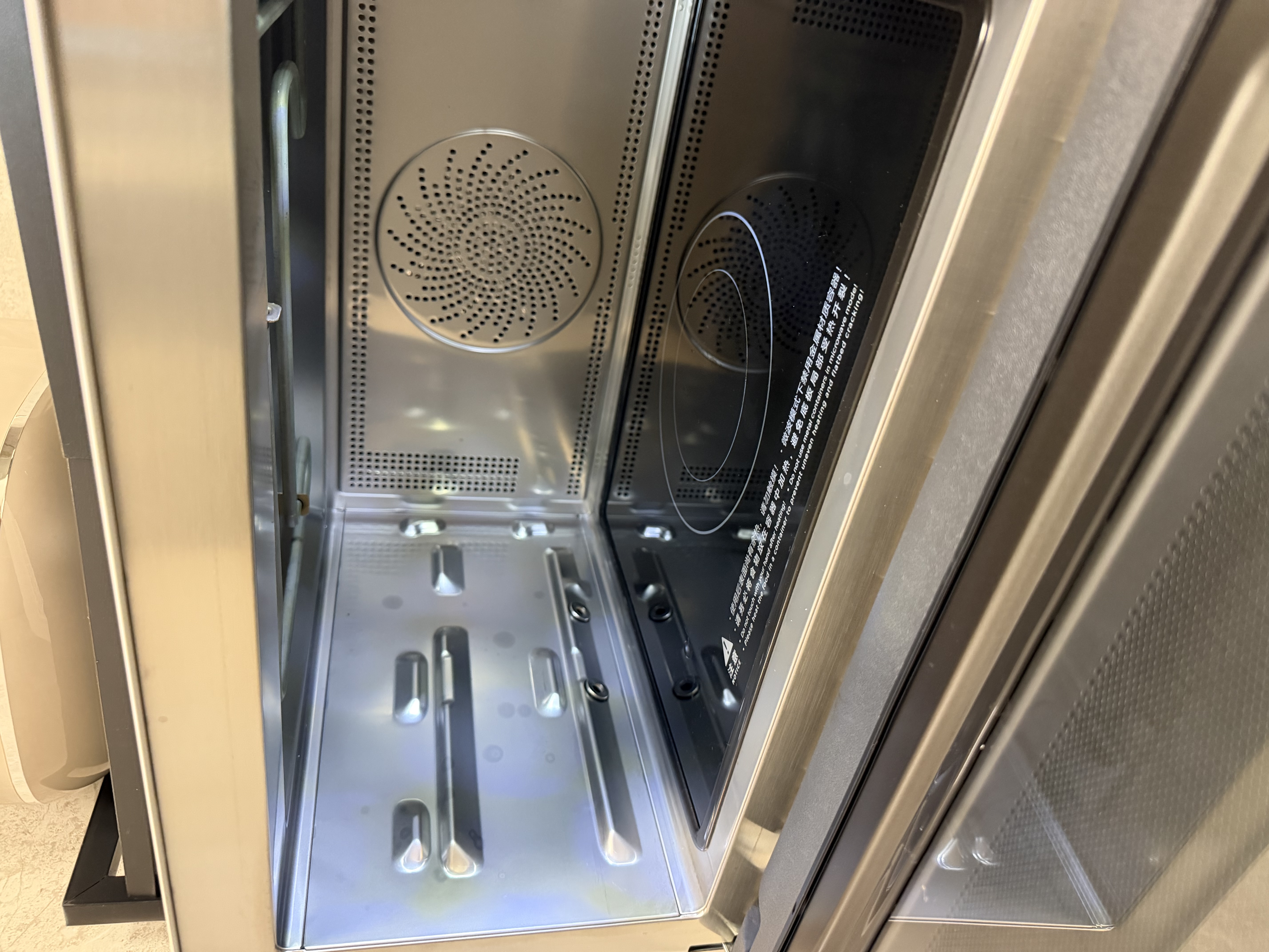 美的（Midea）寻味pro微蒸烤炸炖一体机智能微波炉烤箱蒸箱月饼多功能燃卡变频25L网红料理炉G25 实拍图