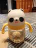贝亲（Pigeon）熊猫小月龄防呛防漏喝水喝奶ppsu儿童学饮杯 300ml 7月+ 实拍图