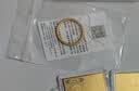 周六福黄金戒指女硬金三生三世足金素圈指环 定价单个 光面12号-0.82g 实拍图
