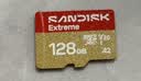 Sandisk闪迪128GB TF(MicroSD)内存卡 升级款 极速金卡 A2 V30 U3 兼容大疆Pocket 4/Action 6运动相机存储卡 实拍图