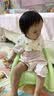 侑家良品宝宝凳子儿童小椅子婴儿板凳1-2周岁靠背儿童洗澡凳防摔座椅绿色 实拍图