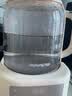 九阳（Joyoung）全玻璃沸萃0胶水养生壶 85mm加大玻璃茶篮煮茶器±1℃调温冲奶壶 办公室恒温花茶壶烧水壶12WY01R 实拍图