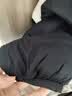 迷你巴拉（minibala）【防水透湿】男女童保暖连帽三防保暖儿童羽绒外套秋冬 黑色90001 【灰鸭绒-1000+洁净度】 130 【充绒量52.6g】 实拍图