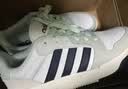 adidas ENTRAP美式校园风运动鞋少年感复古篮球风板鞋阿迪达斯   白色/矾土棕/黑色   41 实拍图