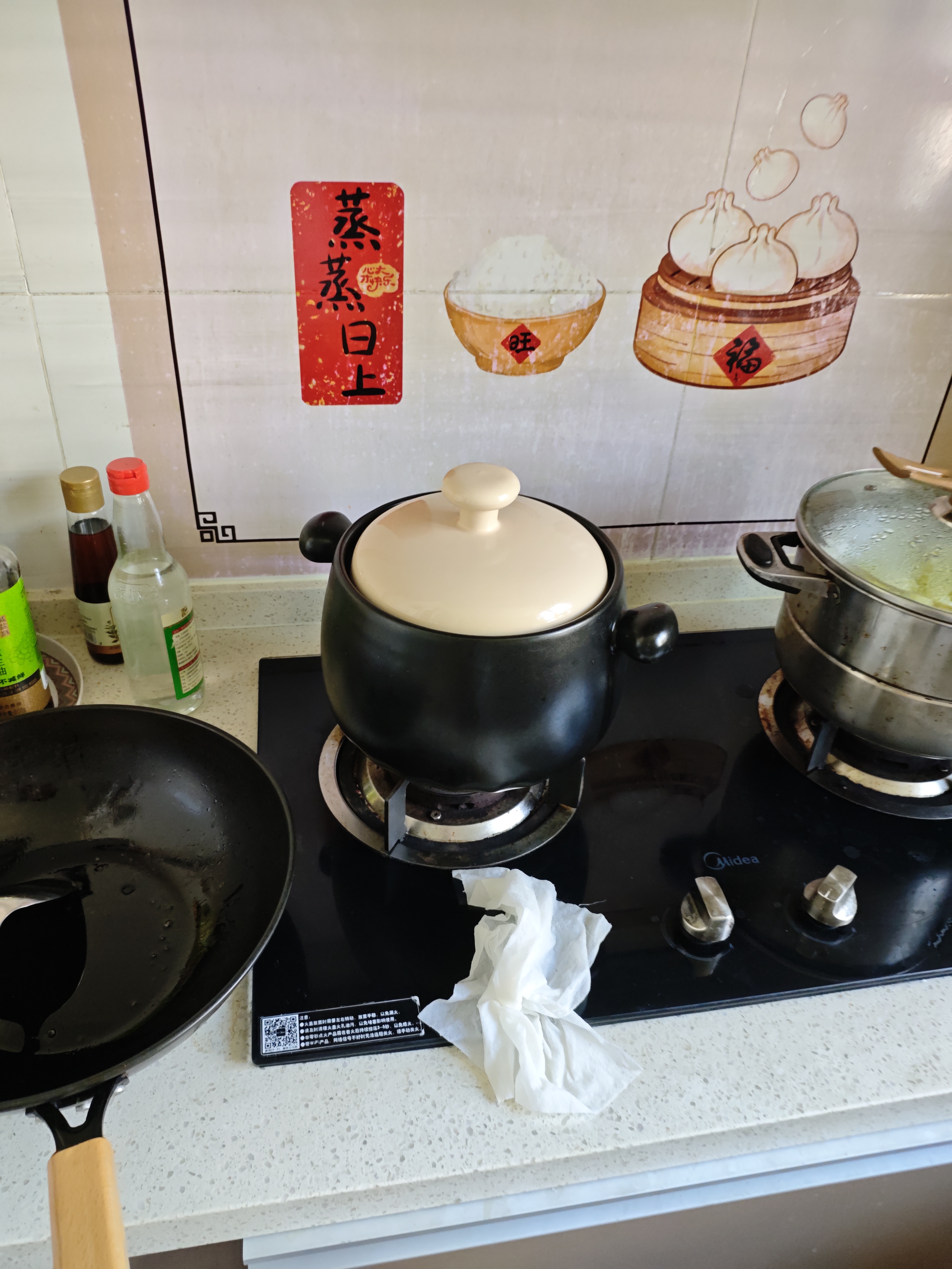 苏泊尔（SUPOR）砂锅煲汤锅炖锅陶瓷煲仔饭耐高温不开裂瓦罐，加厚保温2代4.5L 实拍图