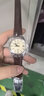 冠蓝狮（Grand Seiko）  冠蓝狮gs机械复古奶油面系列鳄鱼皮表带正装大三针男表 现货SBGM221G 实拍图
