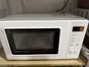 美的（Midea）变频小清新微波炉 液晶屏幕 磨砂面板 小型20L家用 匠心工艺一级能效（PM2002） 实拍图