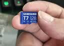 三星（SAMSUNG）128GB TF(MicroSD)内存卡T7 适配运动相机Pocket监控行车记录仪耐久卡 支持4K视频 读170MB/s 实拍图